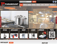 Tablet Screenshot of paramountme.com